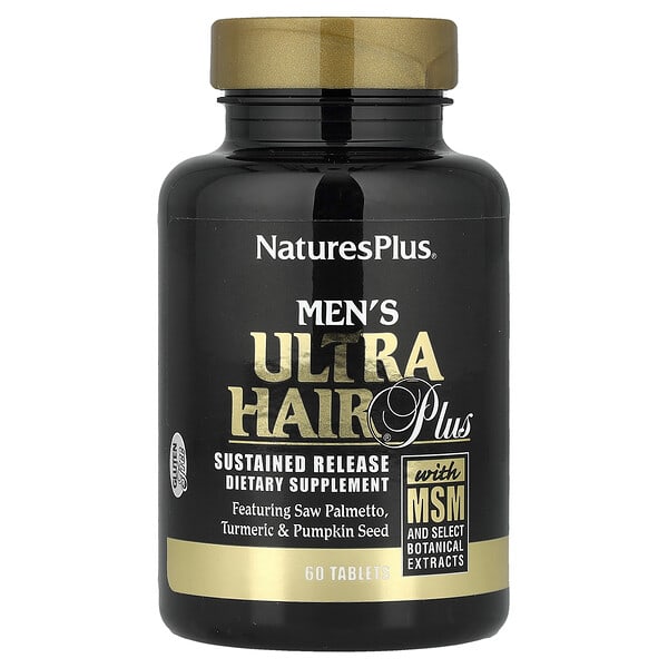Men's Ultra Hair® Plus, With MSM and Select Botanical Extracts, 60 Tablets