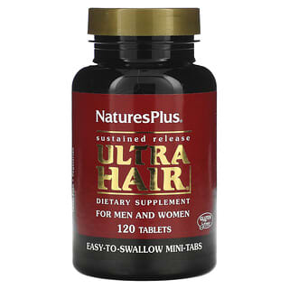 NaturesPlus, Ultra Hair，適用於男性與女性，120 片
