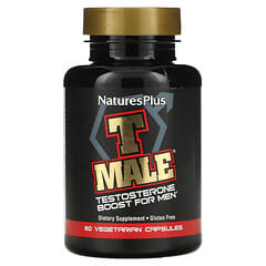 NaturesPlus, T Male, Testosterone Boost For Men, 60 Vegetarian Capsules