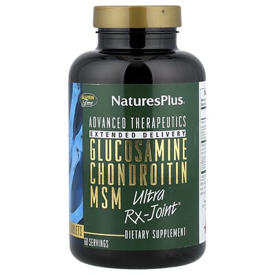 NaturesPlus, Glucosamine Chondroitin Sulphate MSM Ultra Rx-Joint®, 180 Tablets