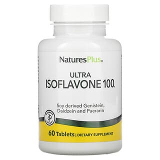NaturesPlus, Ultra Isoflavone 100, 60 вегетарианских таблеток