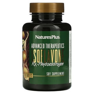 NaturesPlus, Advanced Therapeutics, Isoflavona Rx-fitoestrógeno, 30 comprimidos