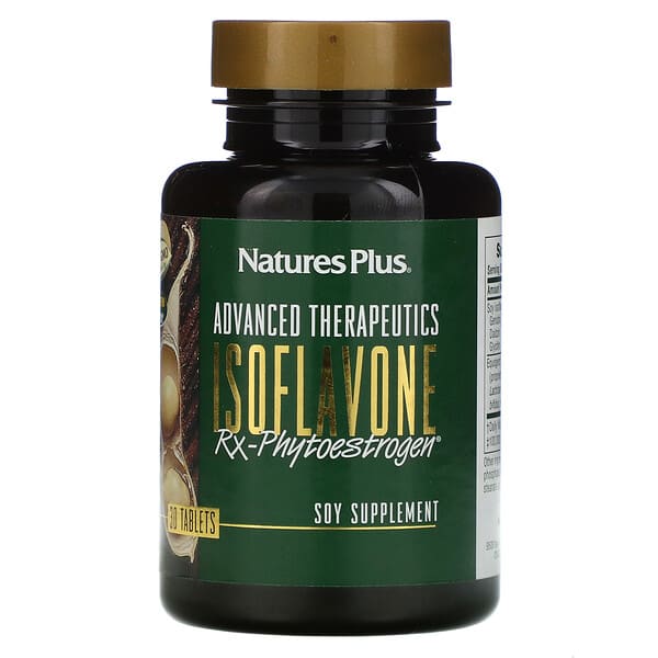 NaturesPlus, Advanced Therapeutics, Isoflavone Rx-Phytoestrogen, 30 Tablets