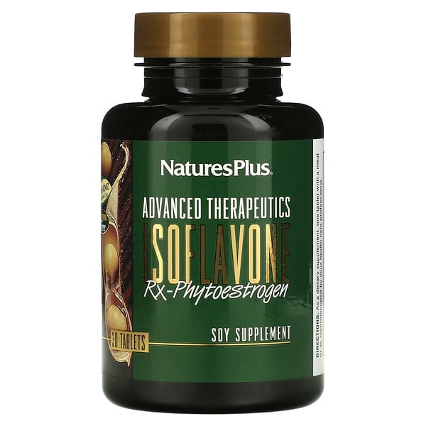 NaturesPlus, アドバンストサポート、イソフラボンRx-Phytoestrogen（Rx-フィトエストロゲン）、タブレット30粒