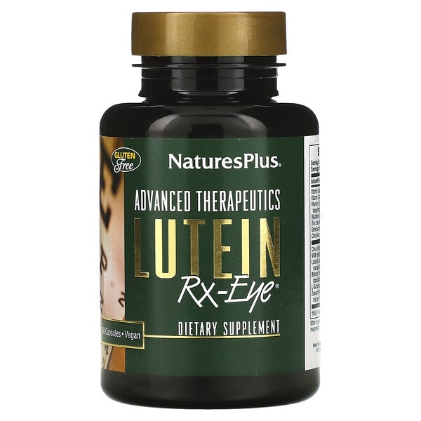 NaturesPlus, 高級護理，葉黃素 RX-Eye，60 粒膠囊