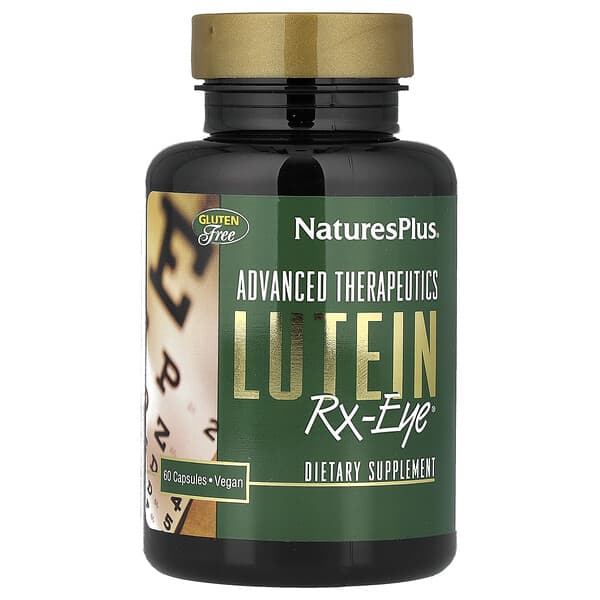 NaturesPlus, 高級護理，葉黃素 RX-Eye，60 粒膠囊