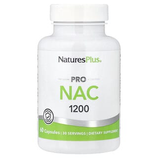 ناتشرز بلاس‏, Pro NAC 1200 ، 60 كبسولة (600 ملجم لكل كبسولة)
