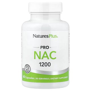 ناتشرز بلاس‏, Pro ، NAC 1200 ، 60 كبسولة (600 ملجم لكل كبسولة)