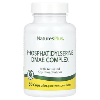 NaturesPlus, Complejo de fosfatidilserina DMAE, 60 cápsulas