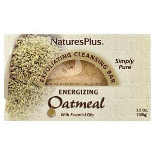 NaturesPlus, Oatmeal Exfoliating Cleansing Bar, 3.5 oz. (100 g)