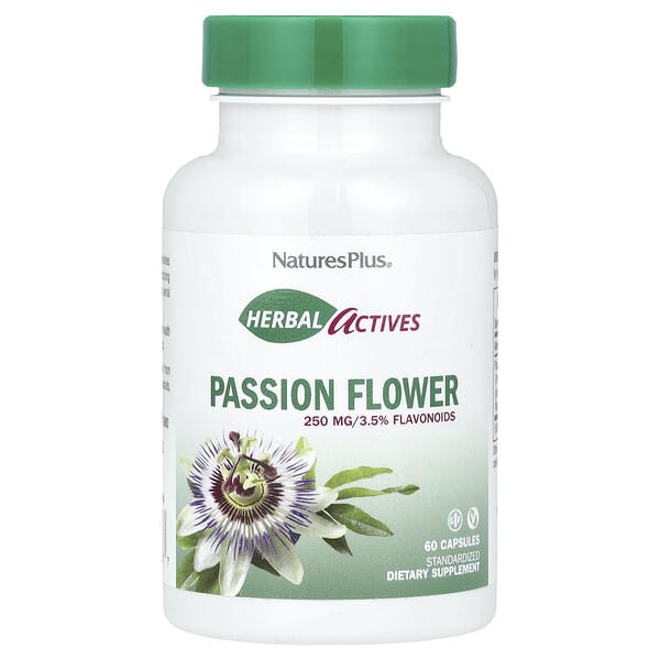 Herbal Actives, Passion Flower, 250 mg, 60 Capsules