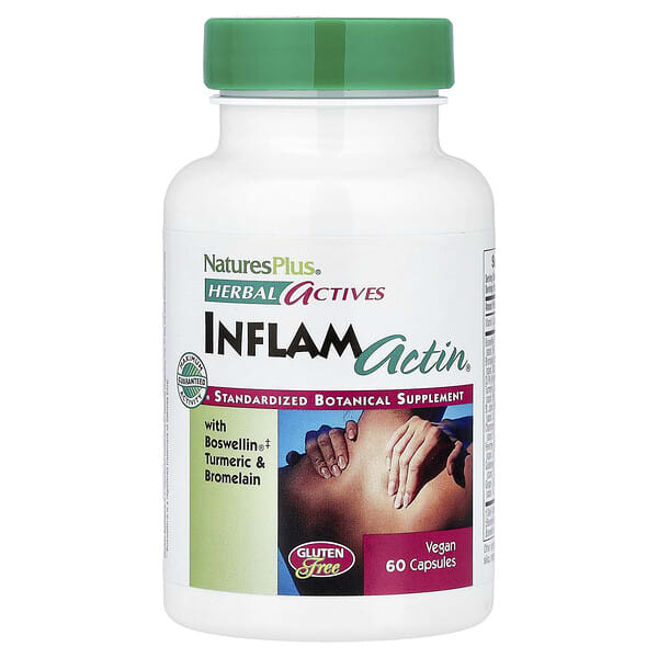Herbal Actives, InflamActin®, 60 Vegan Capsules