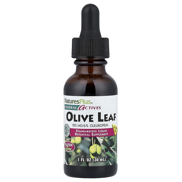 Herbal Actives, Olive Leaf, Alcohol Free, 1 fl oz (30 ml)