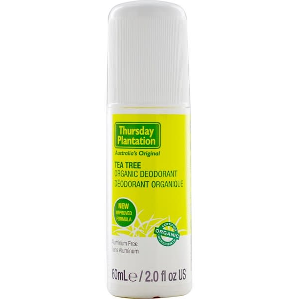 NaturesPlus, Thursday Plantation, Tea Tree Organic Deodorant, 2.0 fl oz (60 ml) (Товар снят с продажи) 