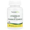 Vitamin D3 and Vitamin K Complex, 90 Tablets