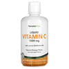 Vitamina C líquida, Naranja natural, 1000 mg, 887,10 ml (30 oz. Líq.)