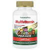 NaturesPlus, Animal Parade® Gold, kauwbare multivitamine voor kinderen, kersensmaak, 120 tabletten in de vorm van dieren