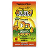 Source of Life, Animal Parade, Vitamin D3 Liquid Drops, Natural Orange, 400 IU, 0.34 fl oz (10 ml)
