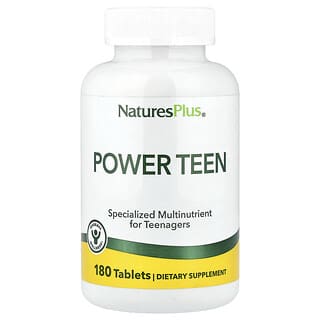 NaturesPlus, Source of Life, Power Teen, 180 comprimidos