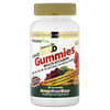 Source of Life, Gold Gummies, мультивитамины для взрослых, апельсин, виноград, вишня, 60 жевательных таблеток