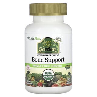 NaturesPlus, Source of Life Garden, Organic Bone Support, 120 Vegan Capsules