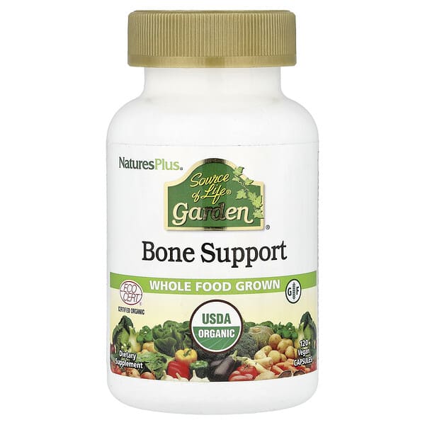 Source of Life® Garden, Bone Support, 120 Vegan Capsules