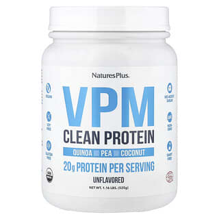 ناتشرز بلاس‏, VPM Clean Protein ، خالٍ من النكهات ، 1.16 رطل (525 جم)