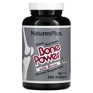 NaturesPlus, Bone Power with Boron, 180 Softgels