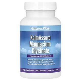 NaturesPlus, KalmAssure, Glycinate de magnésium, 90 capsules