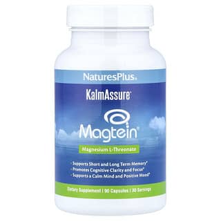 NaturesPlus, KalmAssure®, Magtein®, 90 капсул