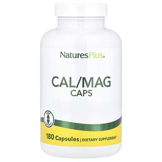 NaturesPlus, Cal/Mag, 180 capsules