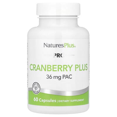 NaturesPlus, PRO Cranberry+, 350 mg, 60 Capsules
