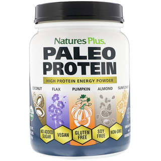 NaturesPlus, Paleo Protein Powder, Unflavored and Unsweetened, 1.49 lbs (675 g)
