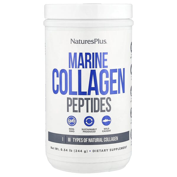 NaturesPlus, Marine Collagen Peptides, 0.53 lb (244 g)
