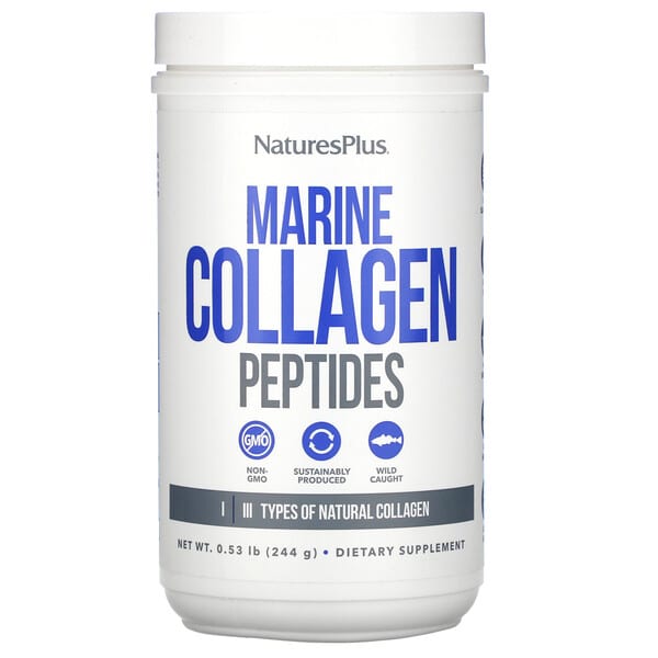 NaturesPlus, Marine Collagen Peptides, 0.53 lb (244 g)