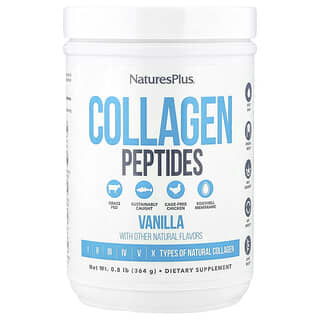 NaturesPlus, Kolagenové peptidy, vanilka , 364 g