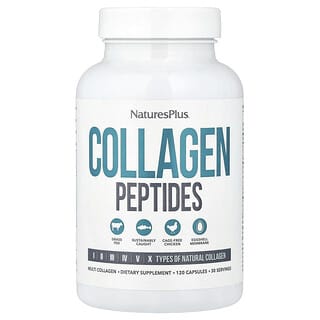 NaturesPlus, 膠原蛋白多肽膠囊，120 粒膠囊
