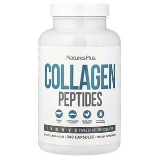 NaturesPlus, Collagen Peptides, 240 Capsules