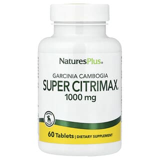 NaturesPlus, Garcinia Cambogia Super Citrimax, 1.000 mg, 60 Tabletten