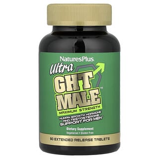 NaturesPlus, Ultra GHT voor mannen, 90 tabletten met verlengde afgifte