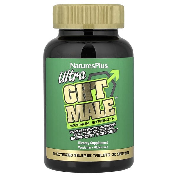 NaturesPlus, Ultra GHT Male™, 90 Extended Release Tablets — product photo 1