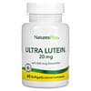 Ultra Lutein, máxima potencia, 20 mg, 60 cápsulas blandas