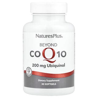 NaturesPlus, Más allá de la CoQ10, 200 mg, 30 cápsulas blandas