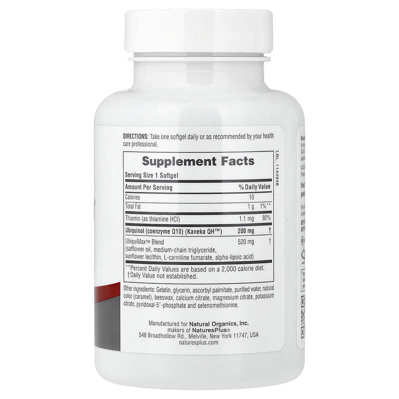 Beyond CoQ10® Ubiquinol, 200 mg, 30 Softgels