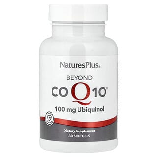 NaturesPlus, Beyond CoQ10 Ubiquinol, 100 mg, 30 capsules à enveloppe molle