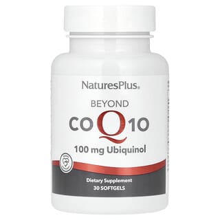 NaturesPlus, Beyond CoQ10, 100 мг, 30 мягких таблеток