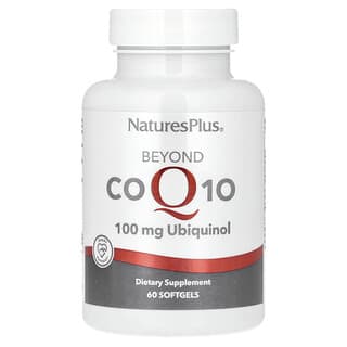 NaturesPlus, Beyond CoQ10, 100 mg, 60 cápsulas blandas