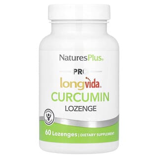 NaturesPlus, Pastilhas de Curcumina PRO longvìda®, 60 Pastilhas