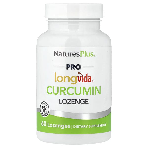 PRO longvida® Curcumin Lozenge, 60 Lozenges (250 mg per Lozenge)