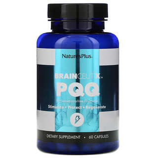 NaturesPlus, BrainCeutix, пирролохинолинхинон (PQQ), 20 мг, 60 капсул